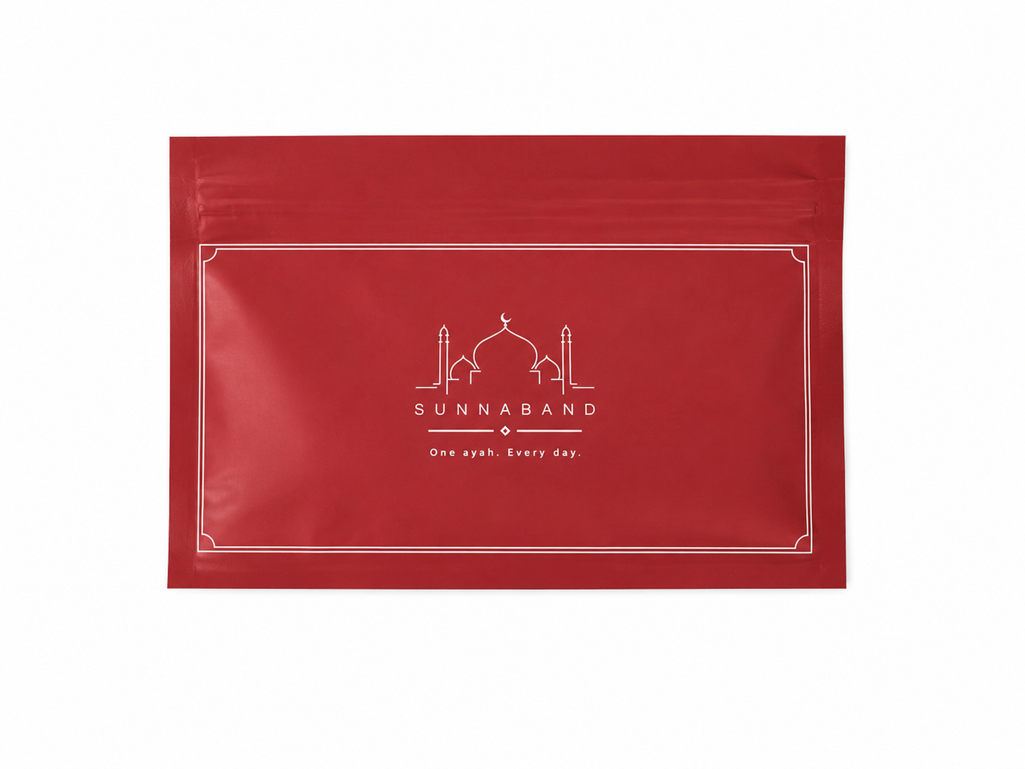 Ayah a Day Keffiyah Bracelet - Bright Red
