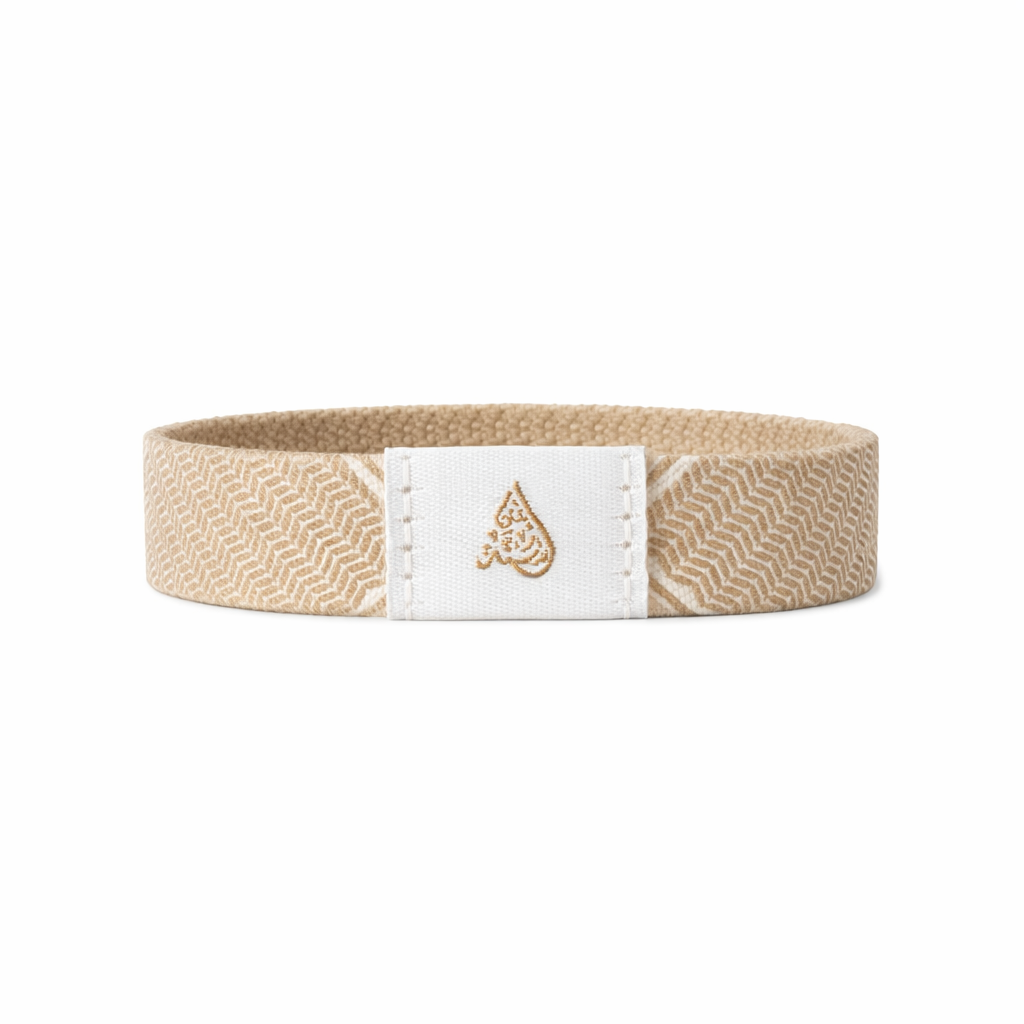 Ayah a Day Keffiyah Bracelet - Beige